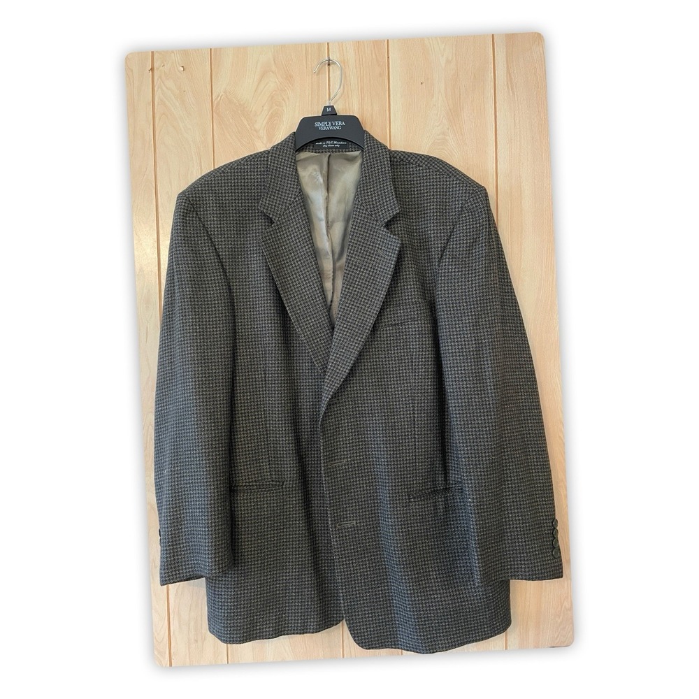 Gianfranco Ruffini Lambswool Men's Blazer, Size: R-43 (Hole on L &‎ R Sleeves)